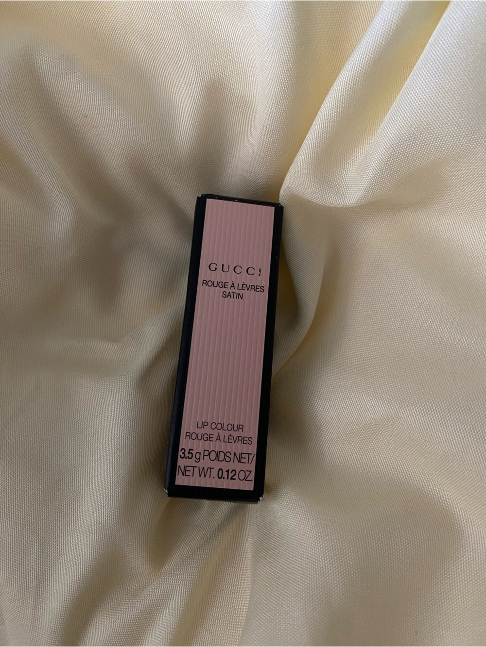 Gucci Satin Lip Colour — Soft Blush Pink